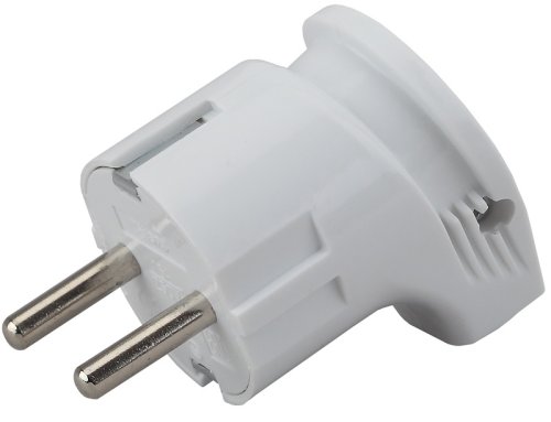 Вилка электрическая с заземлением угловая ЭРА Vx3-W 16А белый фото Вилка электрическая с заземлением угловая ЭРА Vx3-W 16А белый картинка